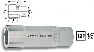 HAZET 900LG-27, Шестигранная торцевая головка