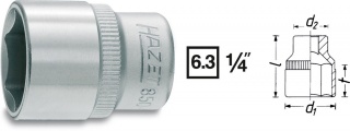 HAZET 850X-12, Шестигранная торцевая головка HINOX®