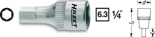 HAZET 8501X-4, Головка с насадкой HINOX®