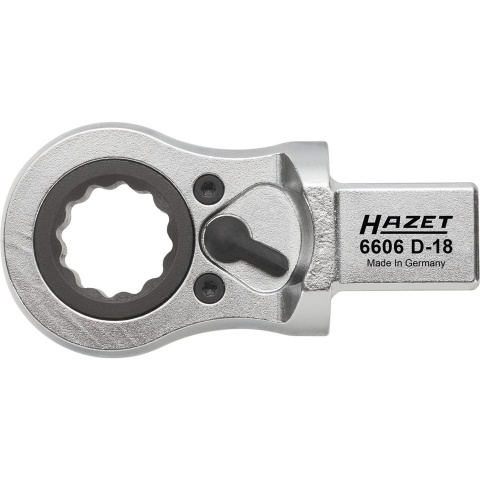 HAZET 6606D-18, Съемный накидной ключ с трещоткой