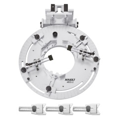 HAZET 4903/2, Clamping disc 4903-2 and universal tensioning jaw, adjustable 4903-3, 2 pieces