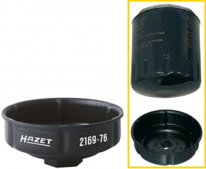 HAZET 2169-76, Ключ для масляных фильтров