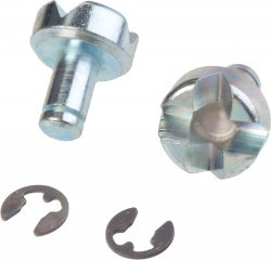 HAZET 798-01/4, Replacement set, 2 retainer bolts, 2 lock washers