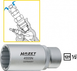 HAZET 4555N, Injection Nozzle Socket