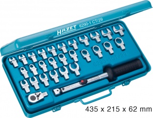 HAZET 6290-1CT/29, Набор динамометрических инструментов