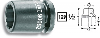HAZET 900SZ-13, Торцевая двенадцатигранная головка для гайковертов