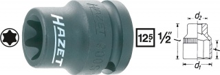HAZET 900S-E18, Головка торцевая для ударных, механизированных гайковертов (TORX®)
