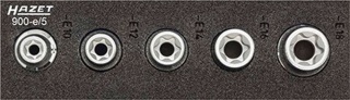 HAZET 900-E/5, TORX® Socket Set (1/12)