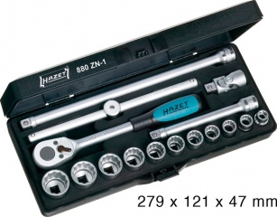 HAZET 880ZN-1, Набор торцевых ключей 