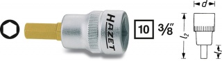 HAZET 8801K-10, Screwdriver Socket