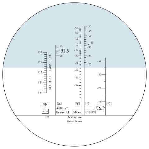 HAZET 4810C,  Рефрактометр (оптический тестер)