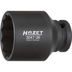 Hazet 3047-36, Головка торцевая (12-гр.) для ударных, механизированных гайковертов