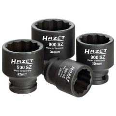 HAZET 900SZ/4, Набор торцевых головок для ударных, механизированных гайковертов